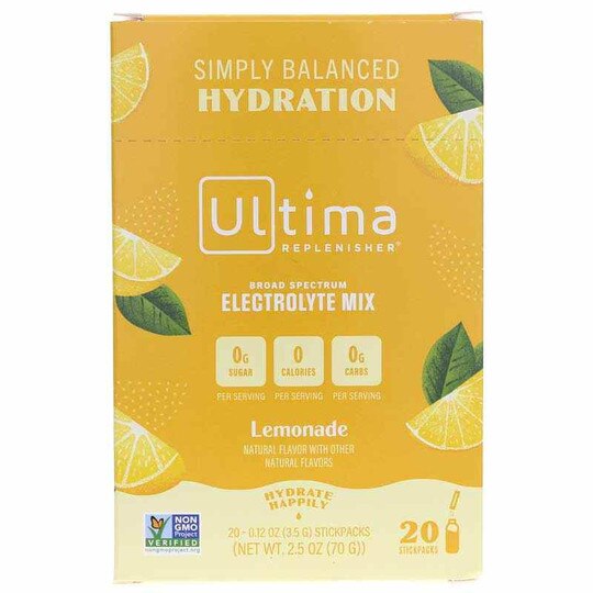 Ultima Replenisher Electrolyte Drink Mix Packets, ULTR